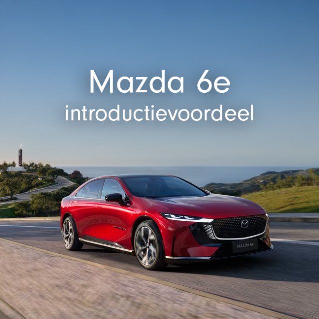 Mazda 6e introductievoordeel